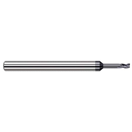 Harvey Tool End Mill for High Temp Alloys - Square 0.0620" (1/16) Cutter DIA x 0.0930" (3/32) Length of Cut 791362-C6